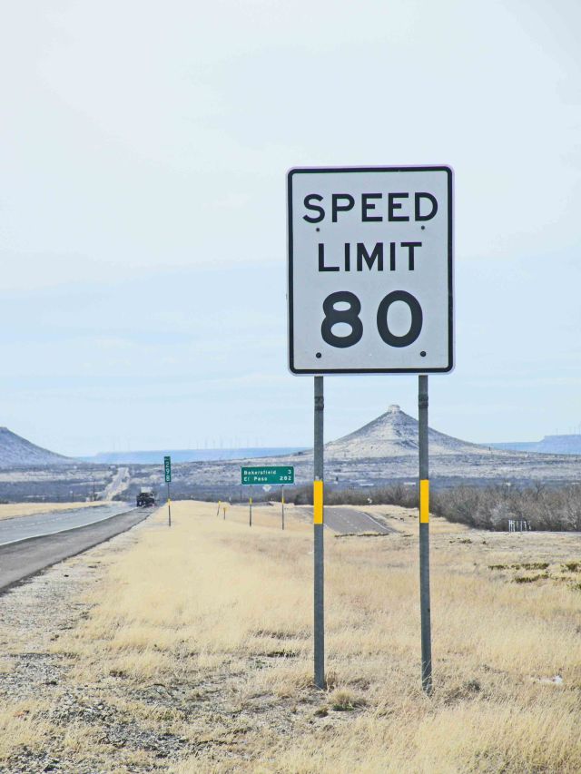 Speed limit 80